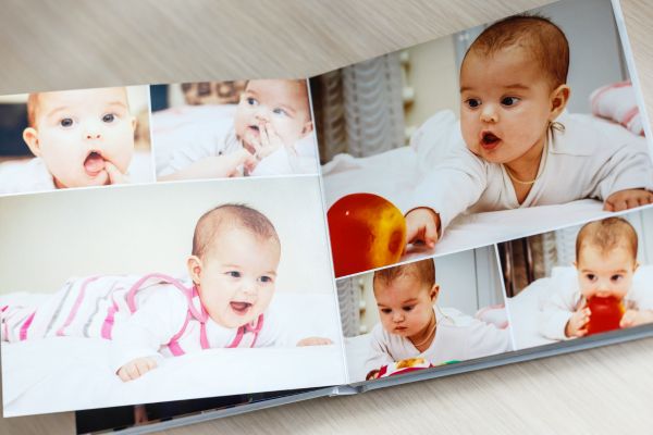 creative ideas for baby photo books
